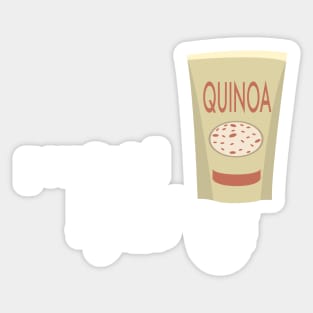 Powered by Quinoa Sticker